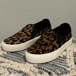 UGG calf hair slide on sneakers